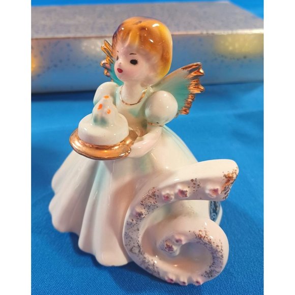 JOSEF Birthday Angels 3rd 5th 6th 8th 11th Figurine Music Box 3 5 6 8 11 Lot Set - Picture 11 of 16